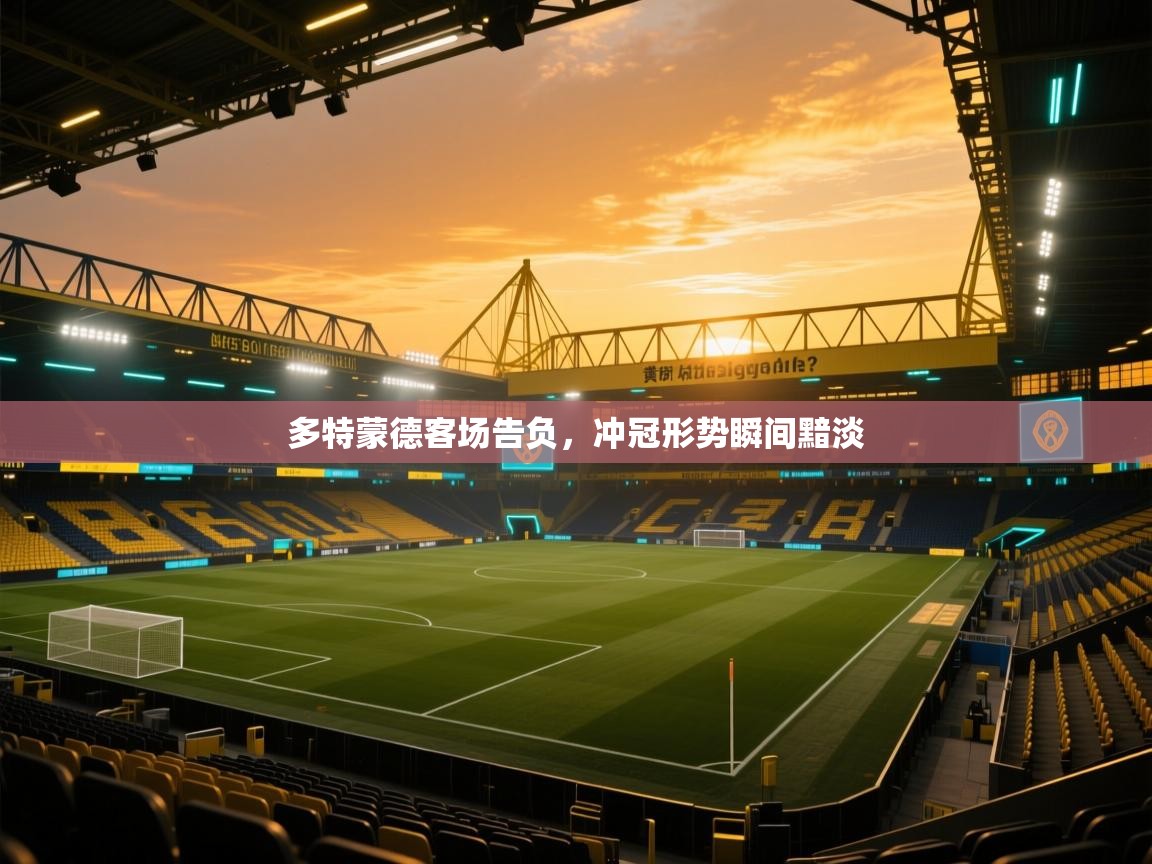 多特蒙德客场告负，冲冠形势瞬间黯淡  第1张